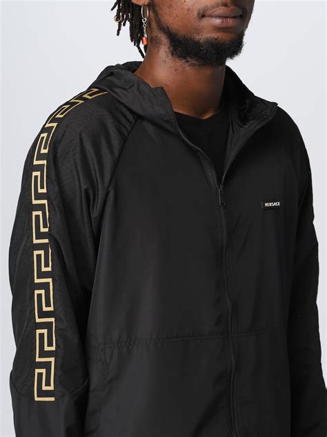 versace jacket for men|black versace jacket men.